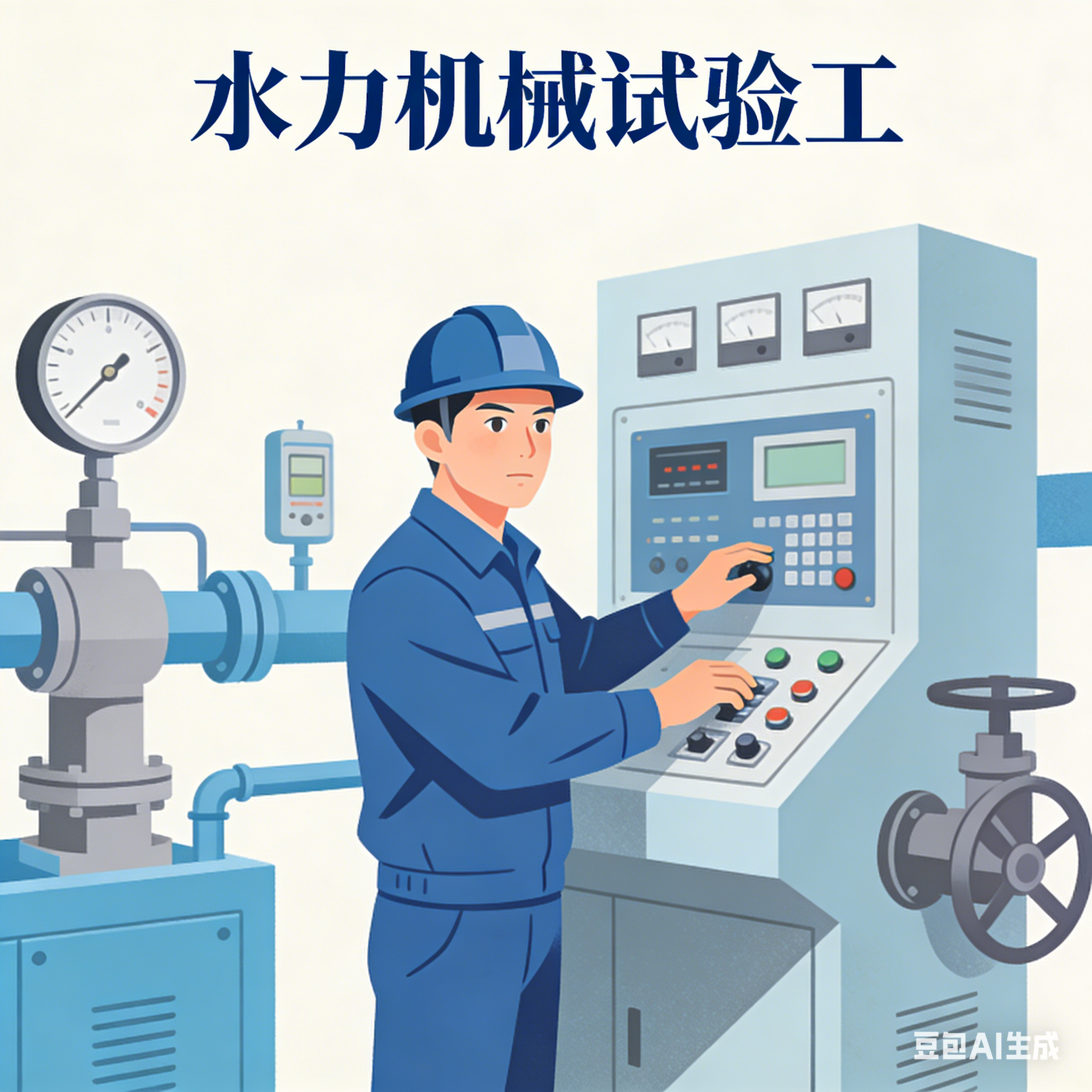 制作水轮发电机组安装工证封面图 (3).png